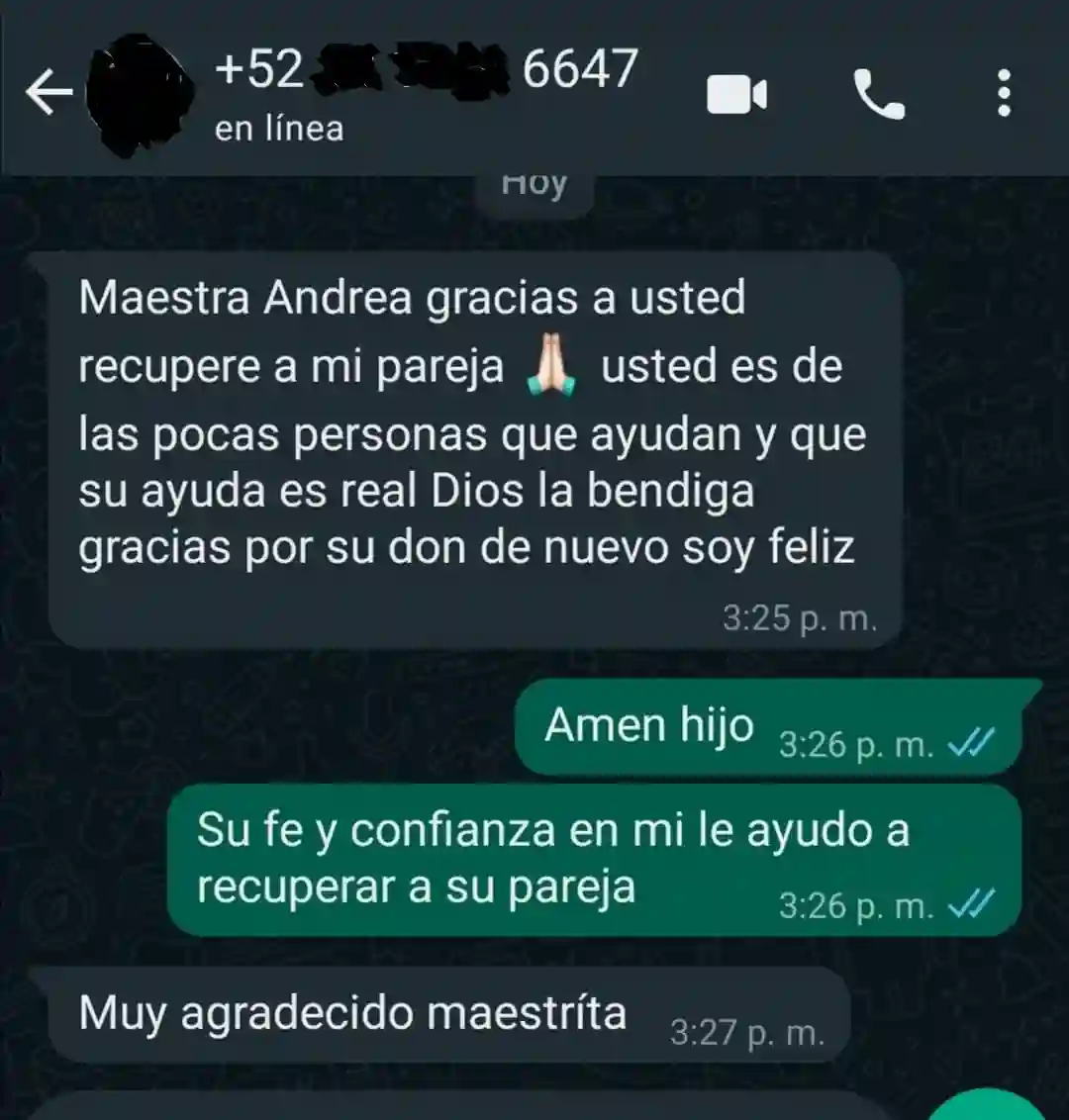 Testimonio Andrea